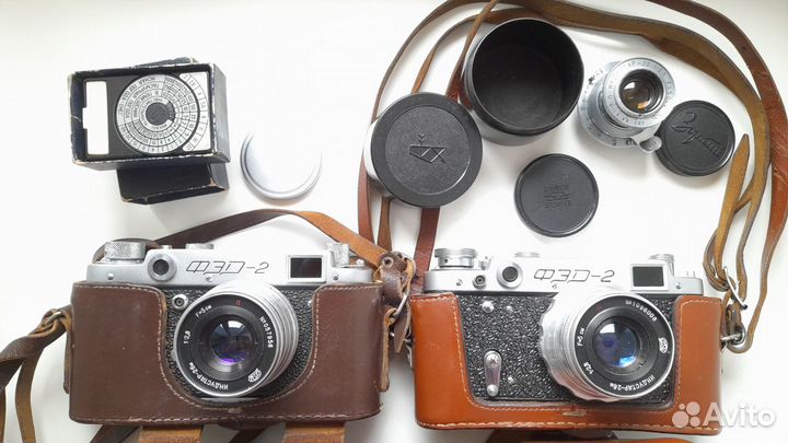 Фэд 2, зенит Е, Polaroid