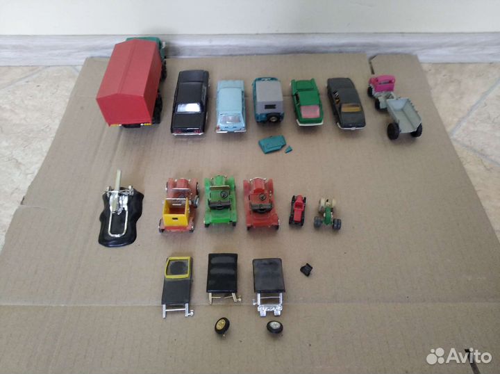 Модели машины СССР 1:43