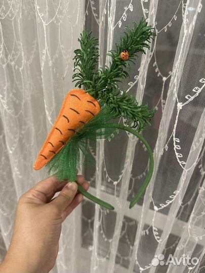 Ободок морковка