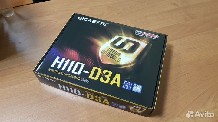 Материнская плата gigabyte GA-H110-D3A