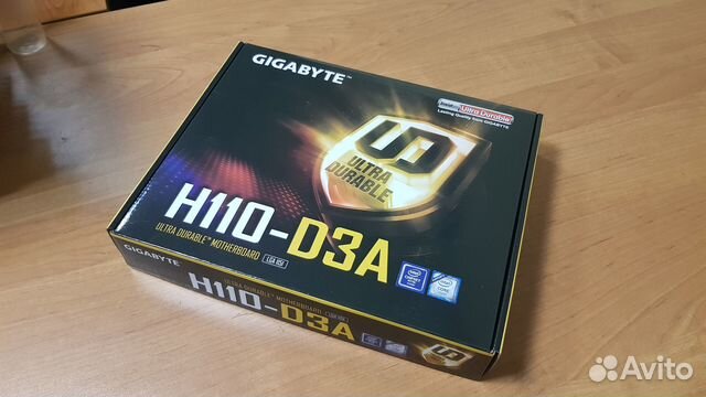 Материнская плата gigabyte GA-H110-D3A