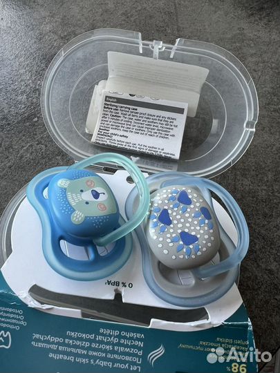 Пустышка avent 6 18