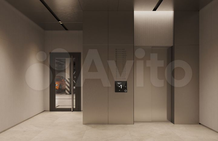 2-к. квартира, 69,4 м², 10/16 эт.