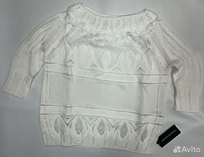 Джемпер Ermanno Scervino белый