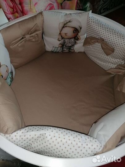 Бортики в детскую кроватку