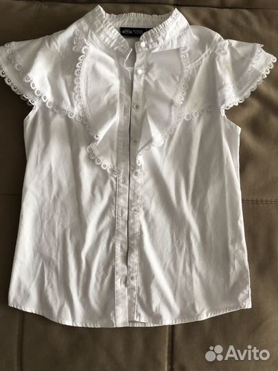 Школьные блузки для девочки р. 140-146