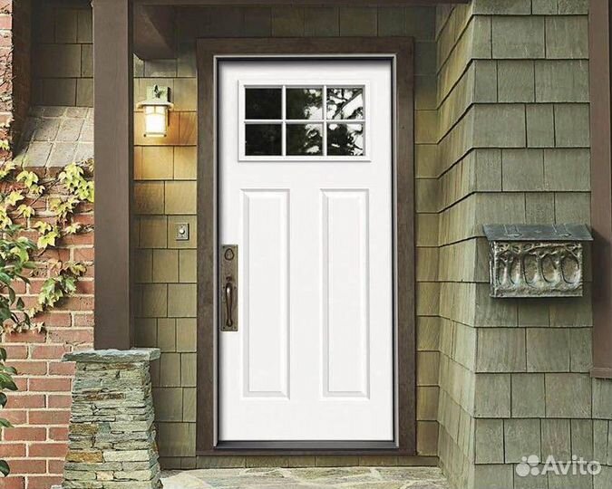 Дверь входная современная из дерева Север М35