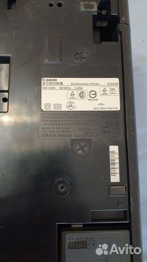 Принтер сканер Canon K10339 струйный