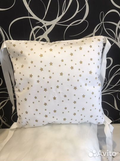 Бортики в детскую кроватку новые