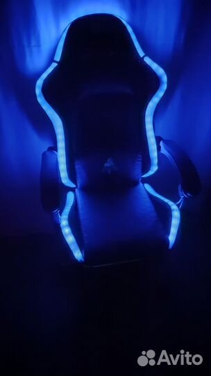 Стулья геймерские кресла с rgb подсветкой новые