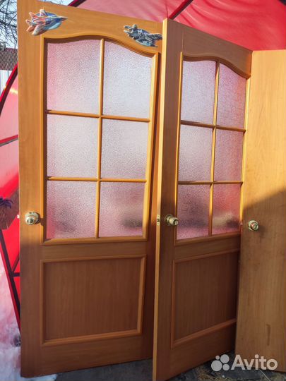 Межкомнатные двери бу 80 см на 200