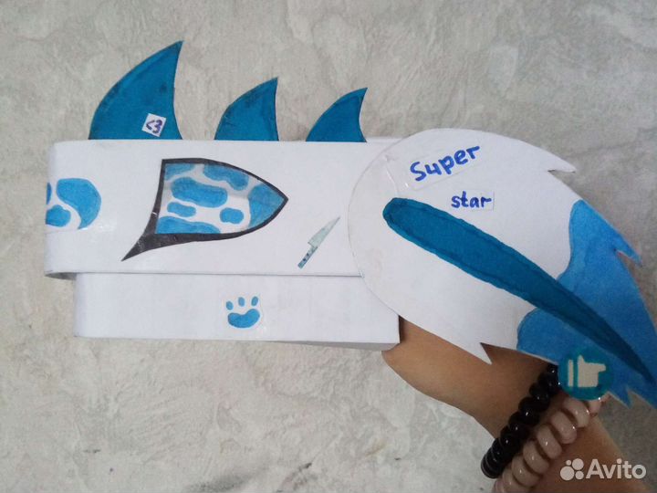 Бумажные драконы на руку