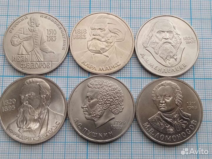 Юбилейные монеты СССР