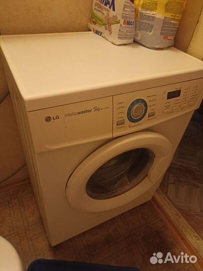 Стиральная машина бу lg 5 кг