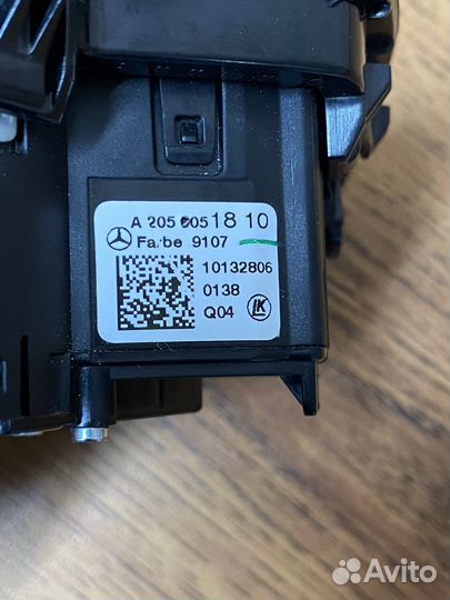 Выключатель света Mercedes Benz W205 2014