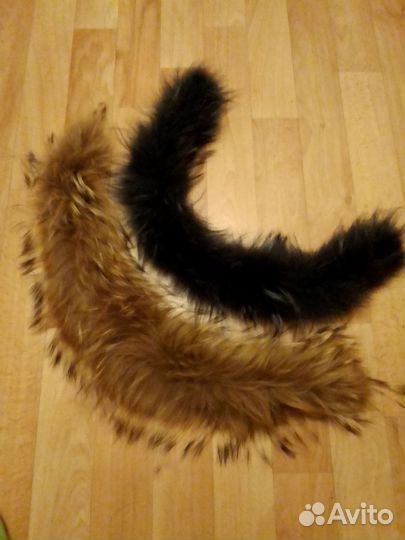 Опушка на капюшон мех натуральный