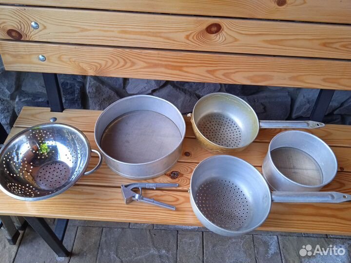 Душлаг,сито,чеснокодавка алюминий СССР
