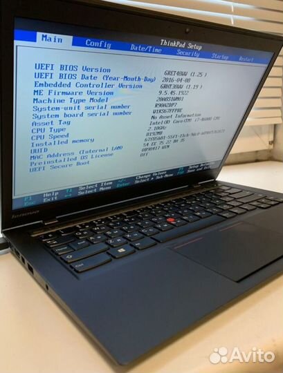 Lenovo ThinkPad x1 carbon