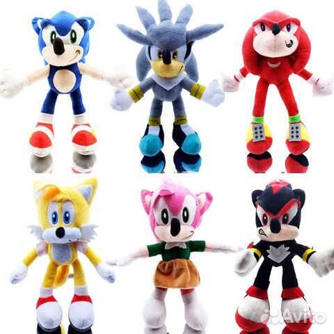 Мягкая игрушка Соник, 20 см