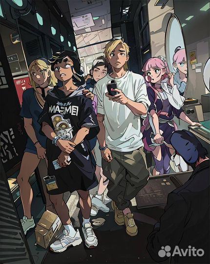 Фото в стили аниме