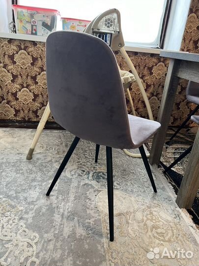 Стулья велюровые
