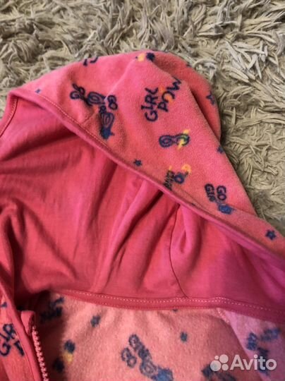 Флисовые толстовки для девочки