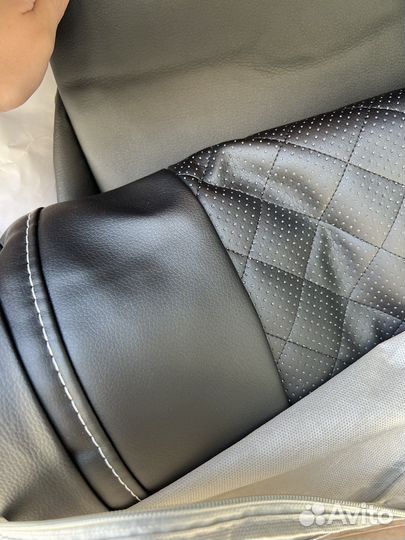 Комплект чехлов на машину экокожа