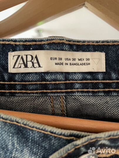 Джинсы zara мужские