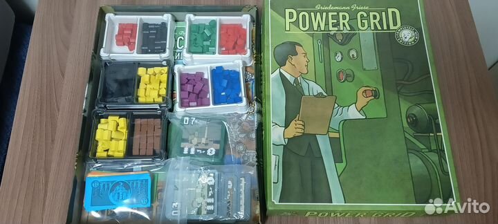 Настольная игра энергосеть