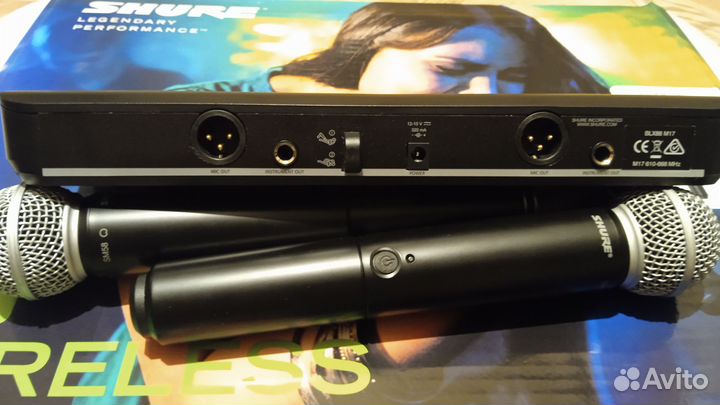 Радиомикрофон shure sm58