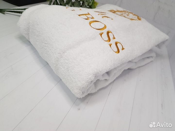 Махровый халат 