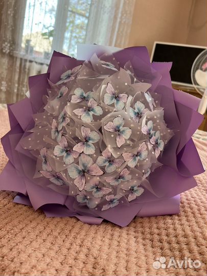 Букеты из бабочек