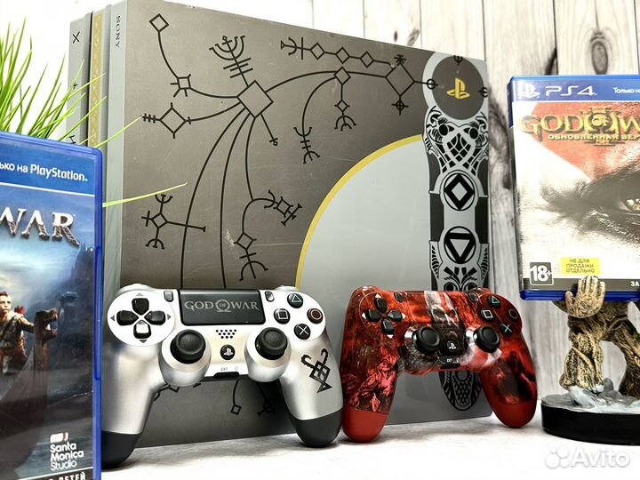Sony PS4 Pro Limited Edition + God of war