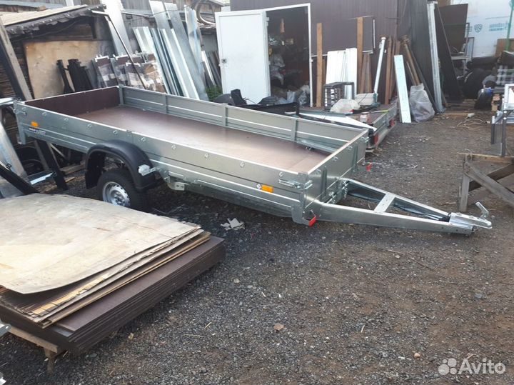 Прицеп легковой для снегохода сст-09 350х150 тент