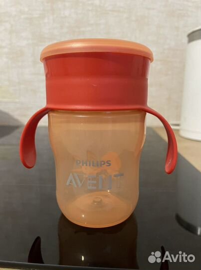 Кружка поильник непроливайка avent