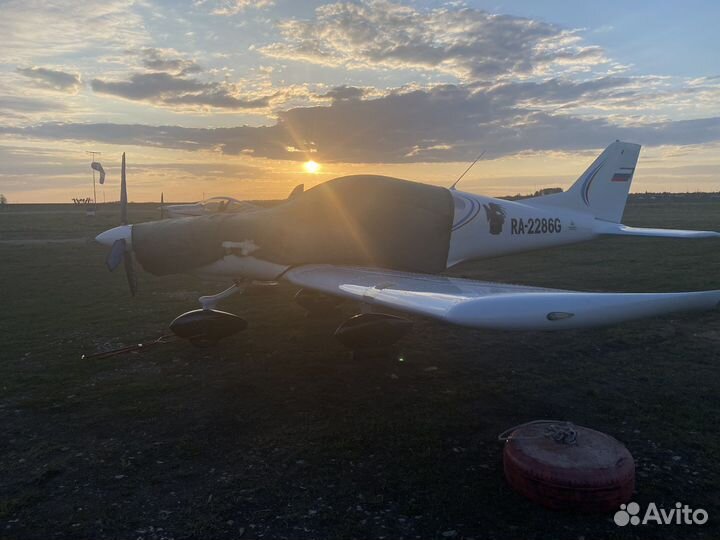 Полет на двухместном самолете