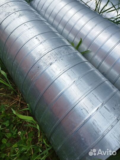 Воздуховод оцинкованный круглый диаметром 400