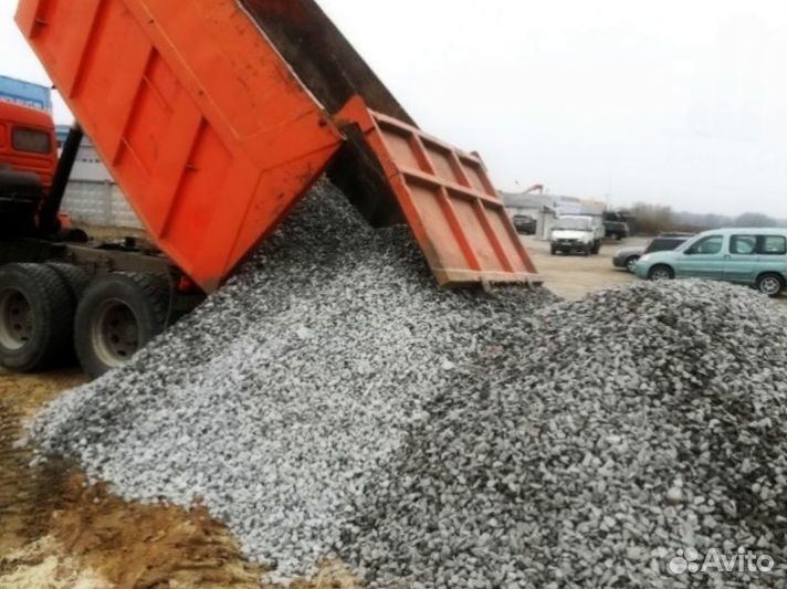 Щебень гравийный