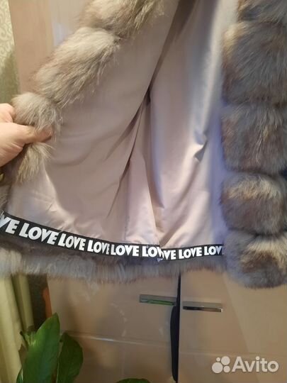 Куртка зимняя женская 44 46 размер с мехом