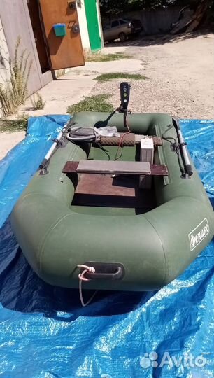 Лодка пвх с электромотором и аккумулятором