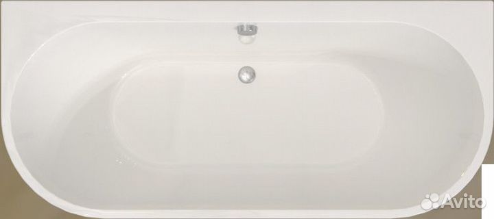 Акриловая ванна Radomir Вальс Макси 1-01-0-0-1-188 180x80 см, овальная, с каркасом