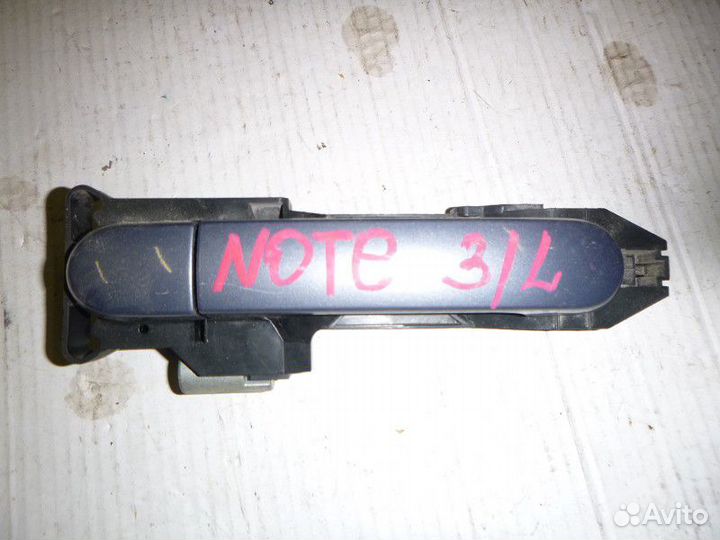 Ручка двери задней наружная левая nissan note (E11