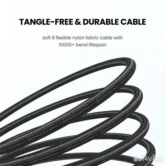 3.5mm Jack стерео AUX удлинитель / 3 pin / 5m