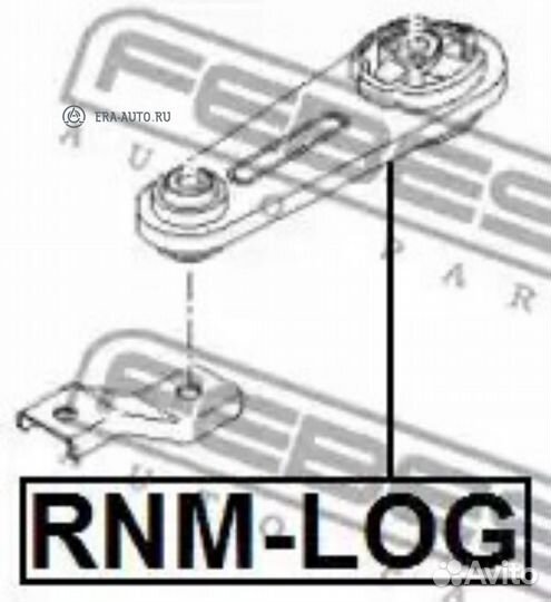 Febest rnmlog Подушка двигателя задняя