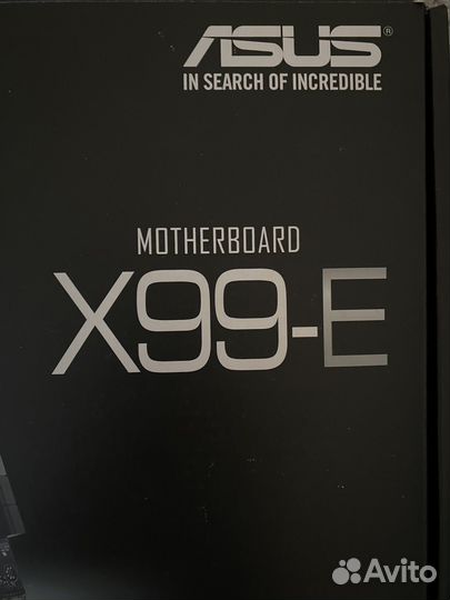 Материнская плата Asus X99-E + процессор I7 6950X