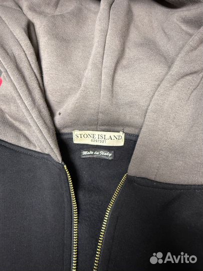 Толстовка Stone island zip (Оригинал)