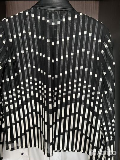 Кожаная рубашка женская