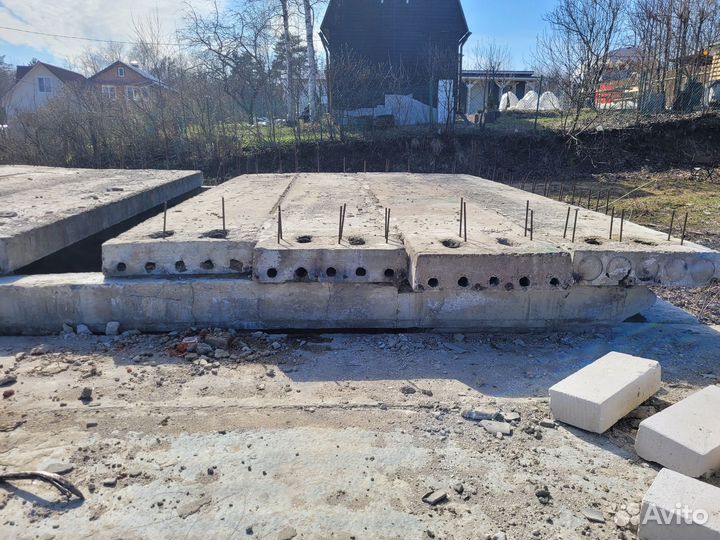 Плиты перекрытия бу