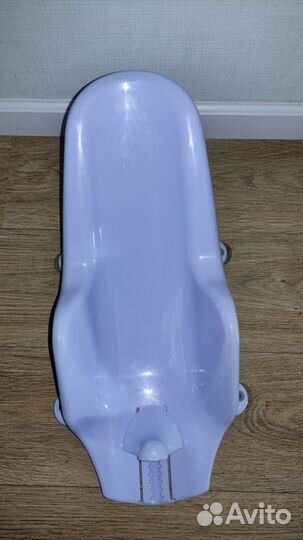 Детская ванночка и горочка для купания младенца