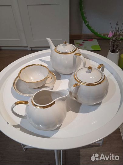 Дулевский чайный сервиз